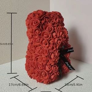 Immortal Rose Bear - Artificial Foam Flowers
